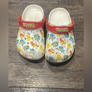 Kids Pokémon crocs. Size 2